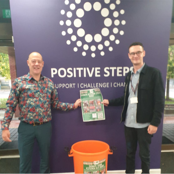 Kitchen Kit Call Out at Positive Steps