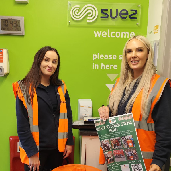 Kitchen Kit Call Out bin at Suez