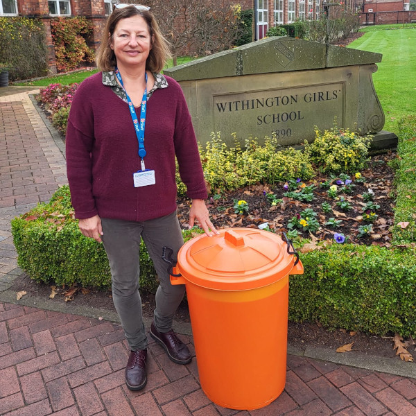 Withington Girls' School Kitchen Kit Call Out Bin